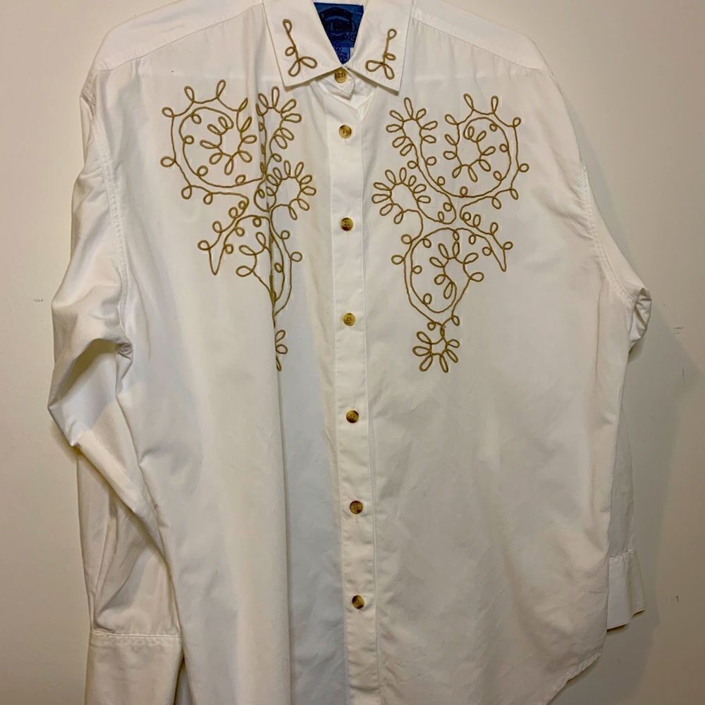 Cambridge Dry Goods Button Down Shirt Size 4